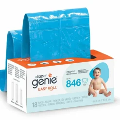 Recharges Easy Roll pour poubelle à couches Platinium