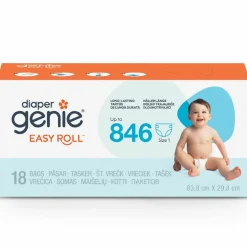 Recharges Easy Roll pour poubelle à couches Platinium