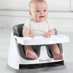 Rehausseur de chaise 2 en 1 Gris - Reconditionné