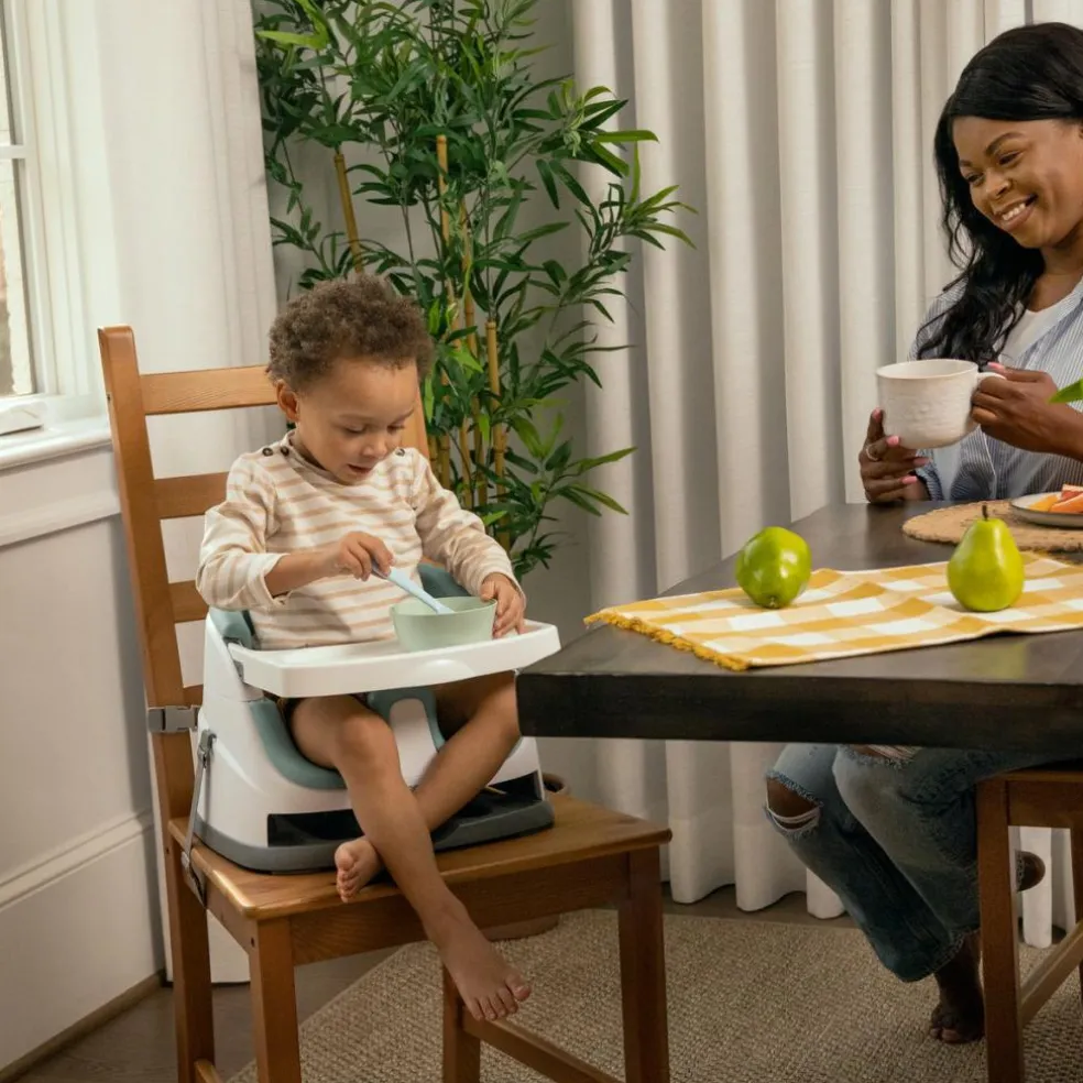 Rehausseur de chaise 2 en 1 Vert d'eau