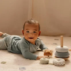 Renard à empiler doudou et bois FSC Forest Friends