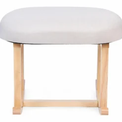 Repose pied lin beige