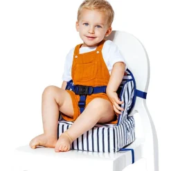 Réhausseur Easy up rayures bleues