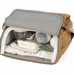 Réhausseur transportable à pois Poppy Cannelle