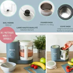 Robot cuiseur Babycook Néo gris minéral