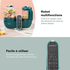 Robot cuiseur Nutribaby+ Opal Green