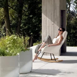 Rocking chair Adulte Nordic Sheep Crème