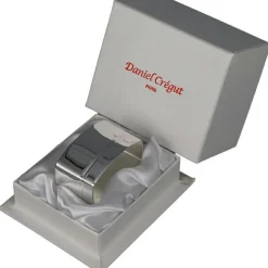 Rond de serviette Lien ''Une Gorge'' personnalisable (métal argenté) dans son coffret