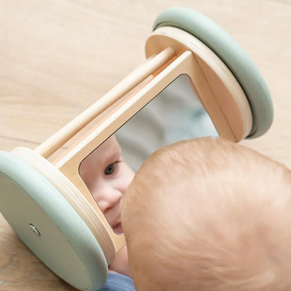 Rouleau d'éveil avec miroir Birdee
