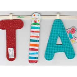 Ruban pour lettres en tissu alphabet