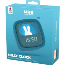Réveil 2 en 1 Billy Clock Night Blue