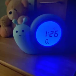 Réveil éducatif escargot Simon vert