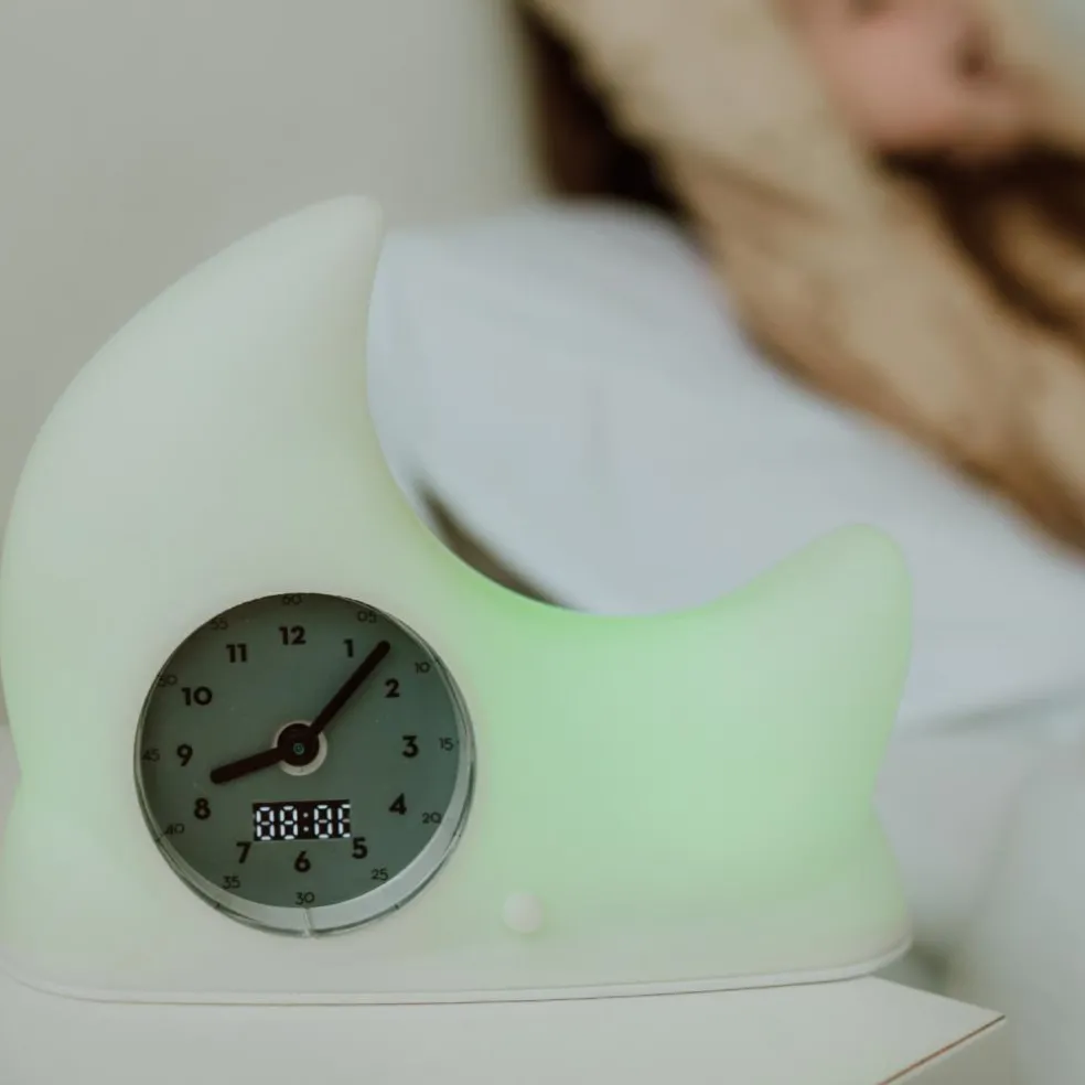 Réveil Luna Sleeptrainer apprentissage du sommeil