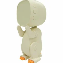 Réveil Robot Dinosaure Blanc