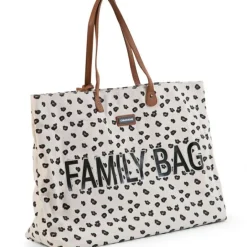Sac à anses Family bag léopard
