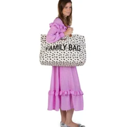 Sac à anses Family bag léopard