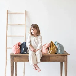 Sac à dos à ficelles Rose (personnalisable)