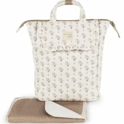 Sac à dos à langer Botton Fleurs