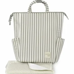 Sac à dos à langer Botton Rayures