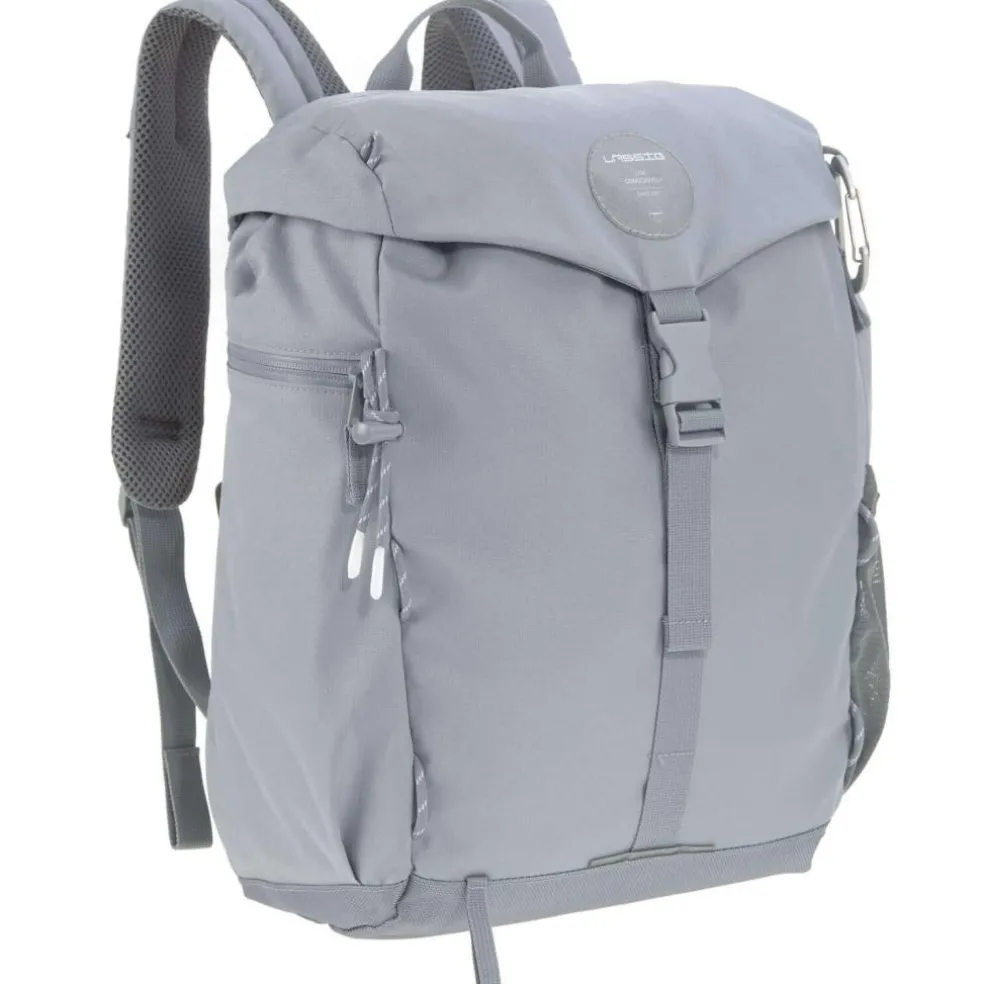 Sac à dos à langer en polyester recyclé gris Outdoor Green Label