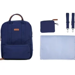 Sac à dos à langer Family club Signature Urban Bleu