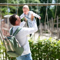 Sac à dos à langer Family club signature vert