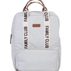 Sac à dos à langer Family club signature blanc cassé