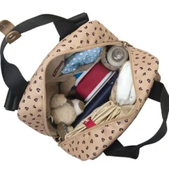 Sac à dos à langer Georgi Eco Leopard