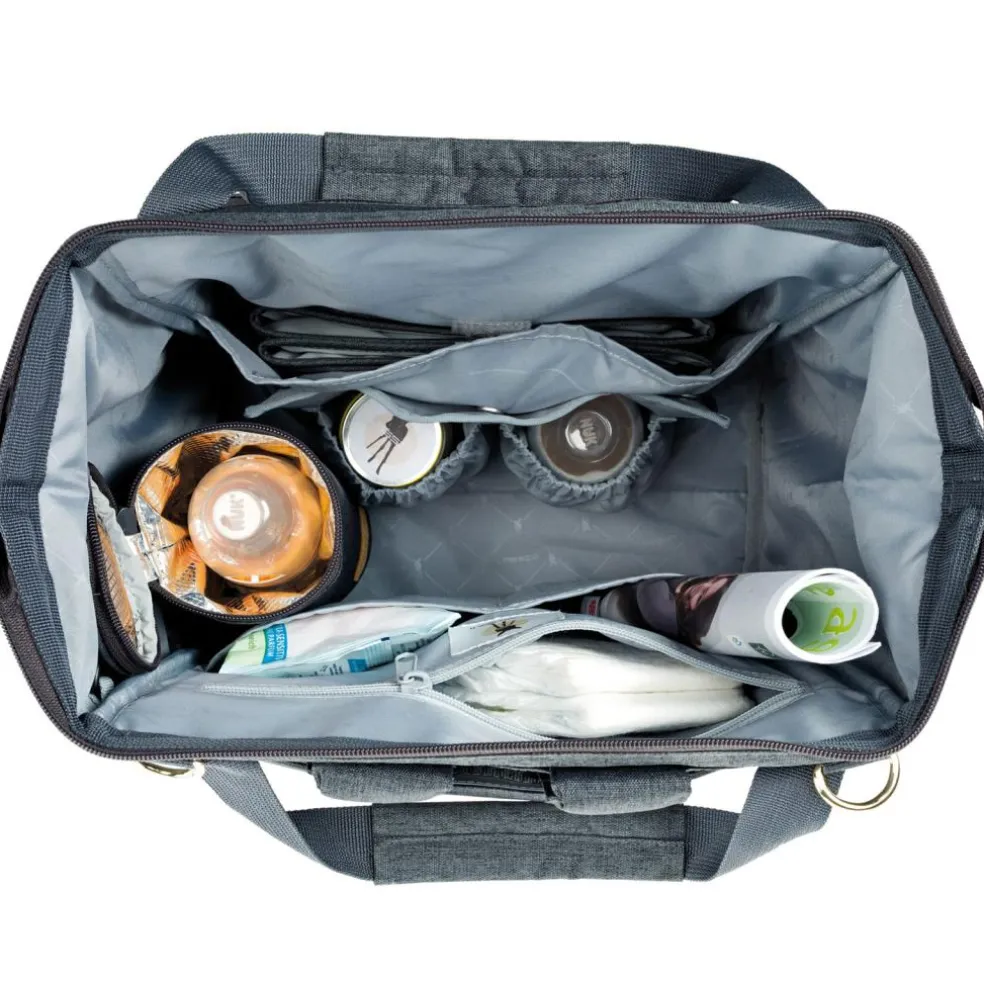 Sac à dos à langer Goldie anthracite