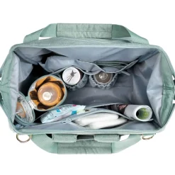 Sac à dos à langer Goldie menthe