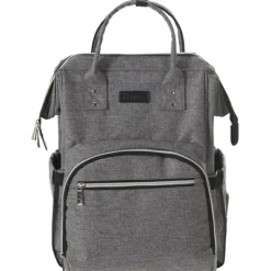 Sac à dos à langer gris
