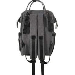 Sac à dos à langer gris