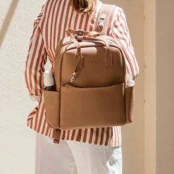 Sac à dos à langer Icon Caramel