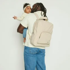 Sac à dos à langer Imper' Latte