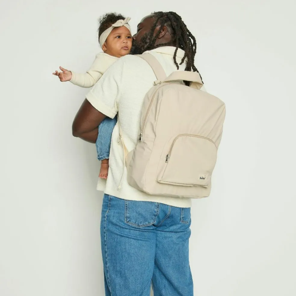 Sac à dos à langer Imper' Latte