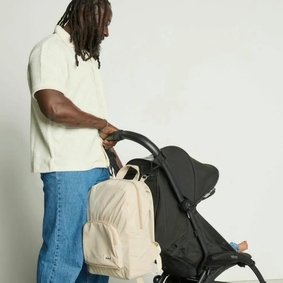 Sac à dos à langer Imper' Latte