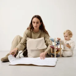 Sac à dos à langer Imper' latte