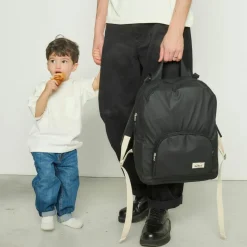 Sac à dos à langer Imper' Noir