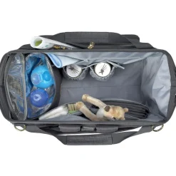 Sac à dos à langer jumeaux Twin Glam Goldie anthracite