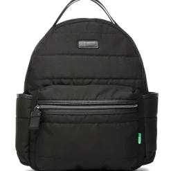 Sac à dos à langer Lola eco quilt noir