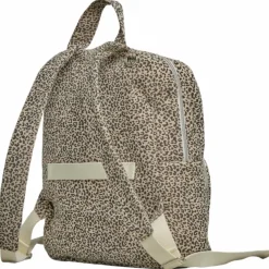 Sac à dos à langer Léopard beige