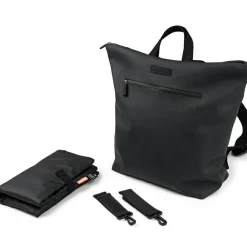 Sac à dos à langer noir