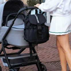 Sac à dos à langer Noir