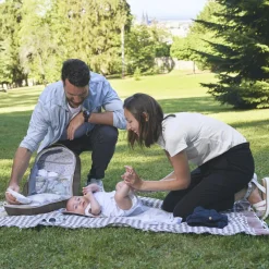 Sac à dos à langer Pyla smokey