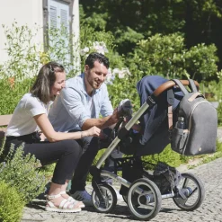 Sac à dos à langer Pyla smokey