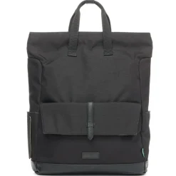 Sac à dos à langer Quinn Eco noir