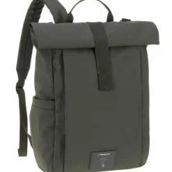 Sac à dos à langer Rolltop Up olive Green Label