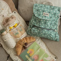 Sac à dos à langer évolutif Panda Bleu-Vert