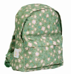 Sac à dos bébé Fleurs sauge