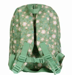 Sac à dos bébé Fleurs sauge